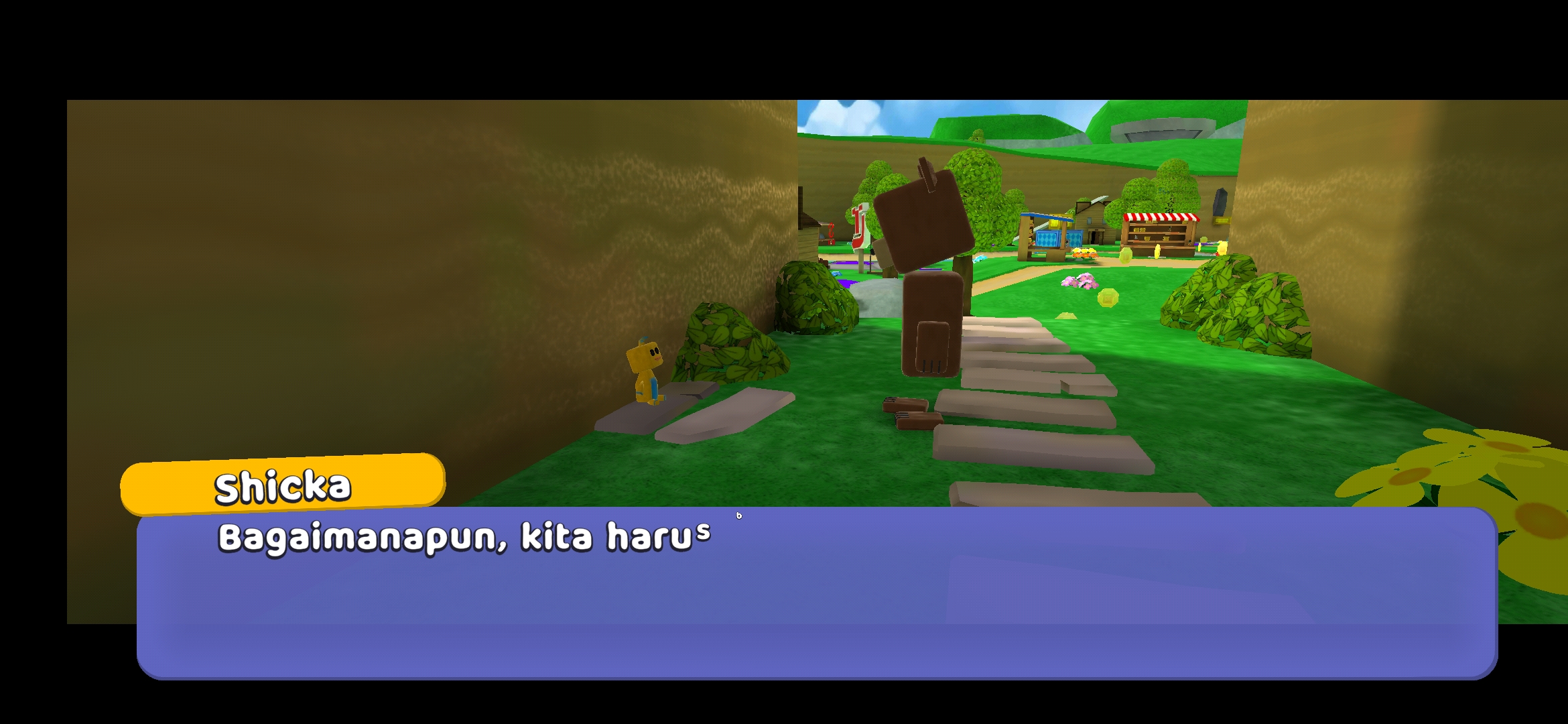 Jadi ceritanya main game
